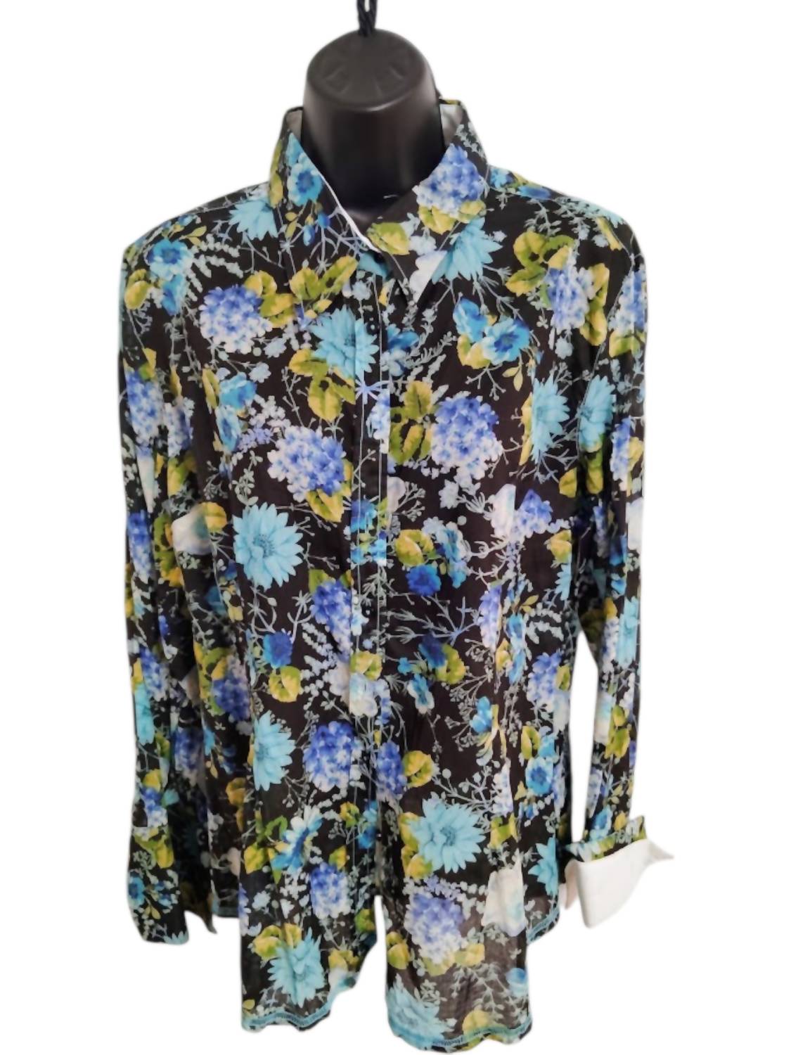 George Roth - Women's Floral Cotton Blouse