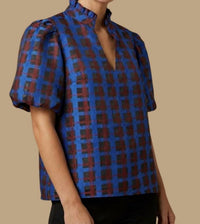 Emily Lovelock - Aida V-neck Blouse