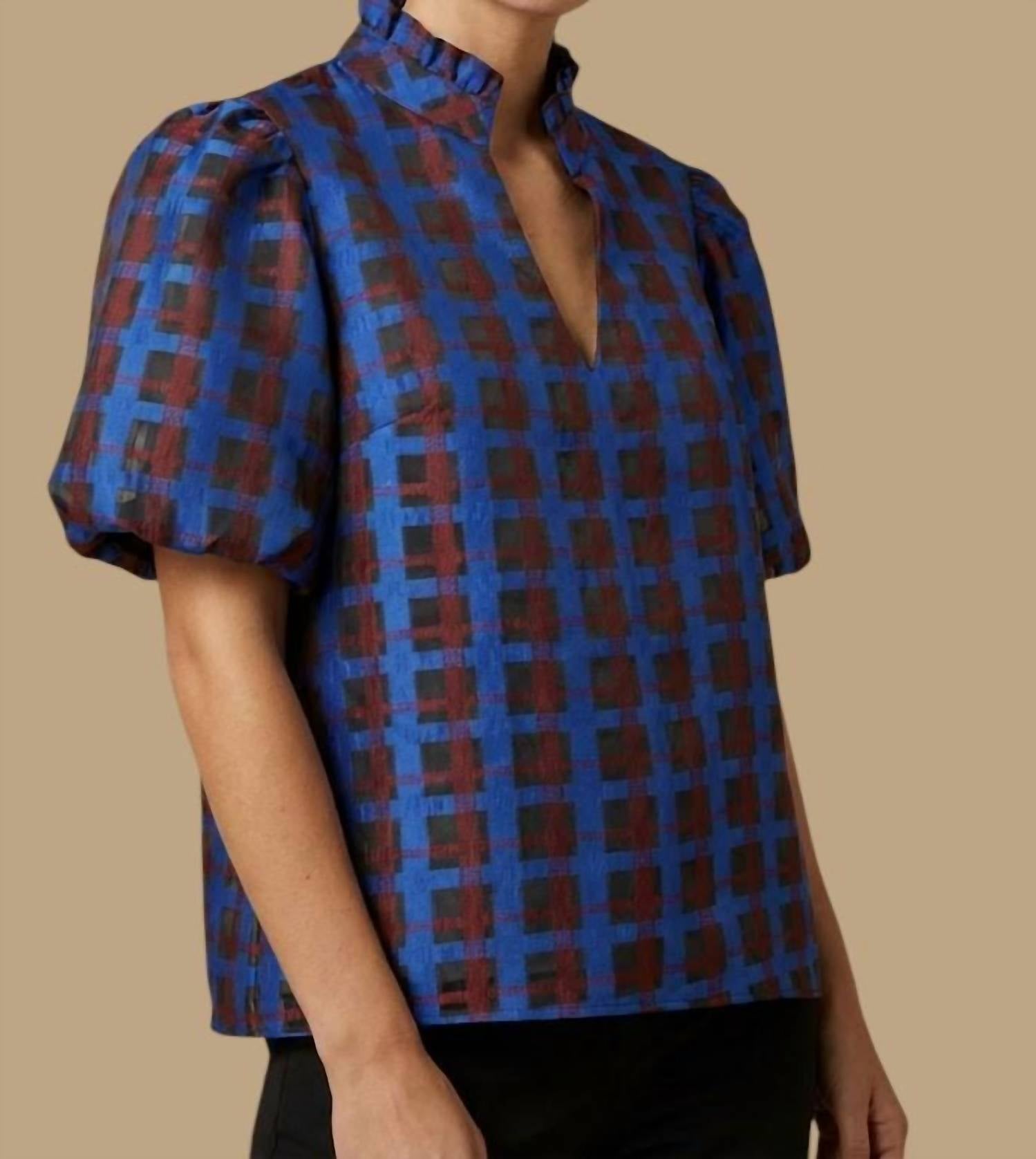 Emily Lovelock - Aida V-neck Blouse