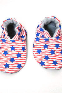Cabooties - Baby Stars And Stripes Canvas Shoes