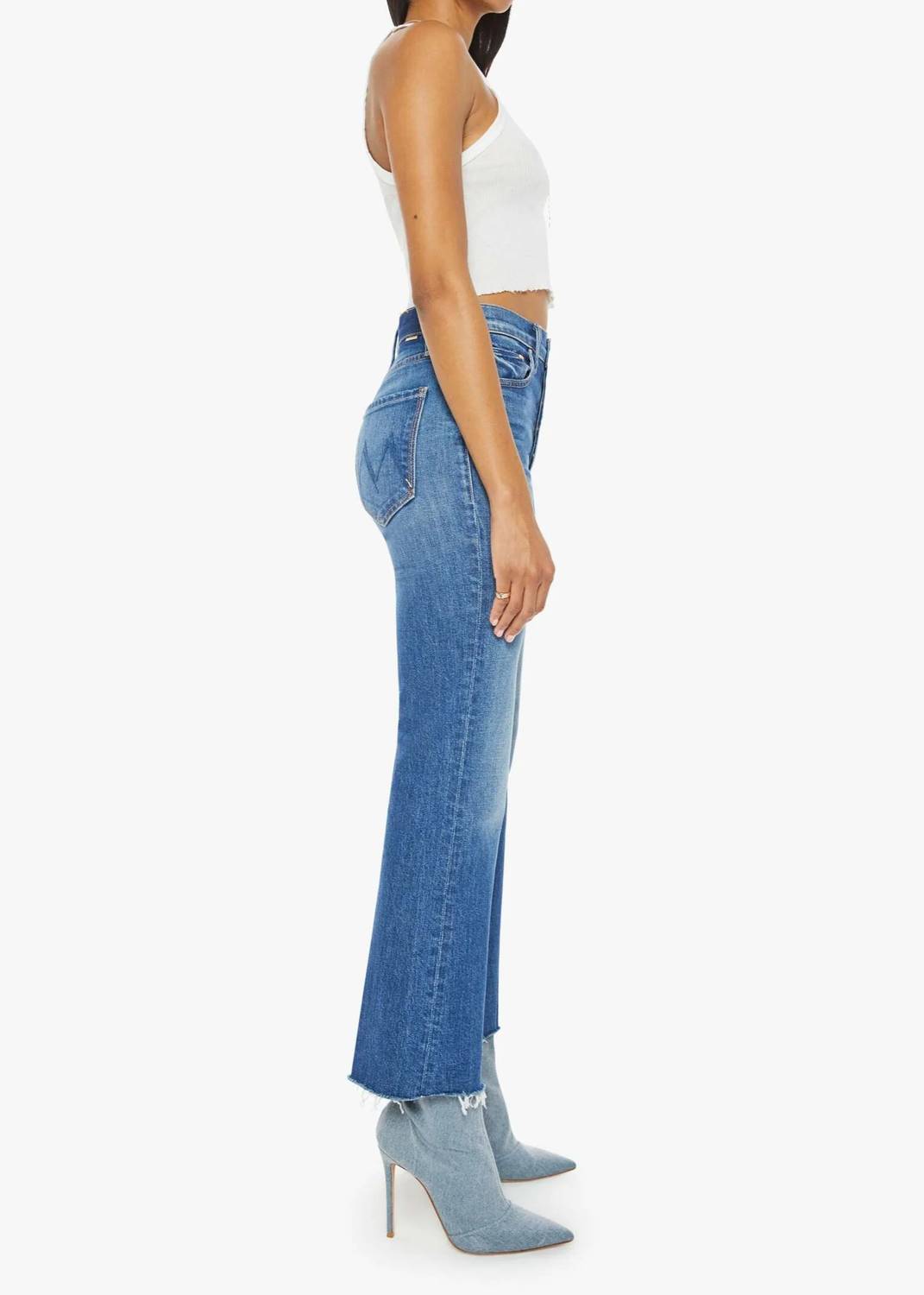 Mother - Tripper Ankle Fray Hem Jeans