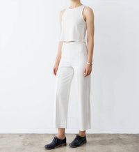 Ripley Rader - Ponte Knit Cropped Straight Pants