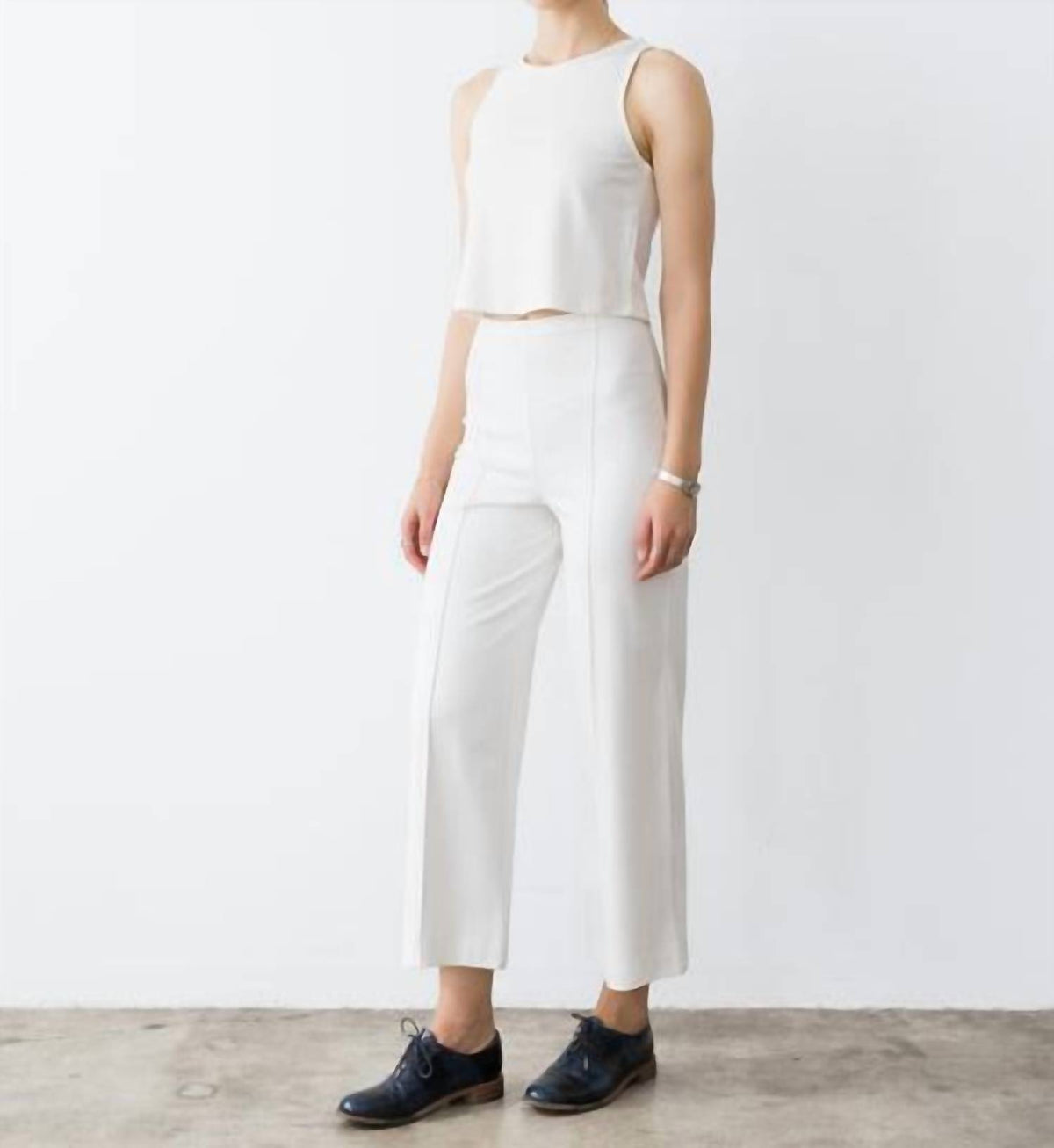 Ripley Rader - Ponte Knit Cropped Straight Pants