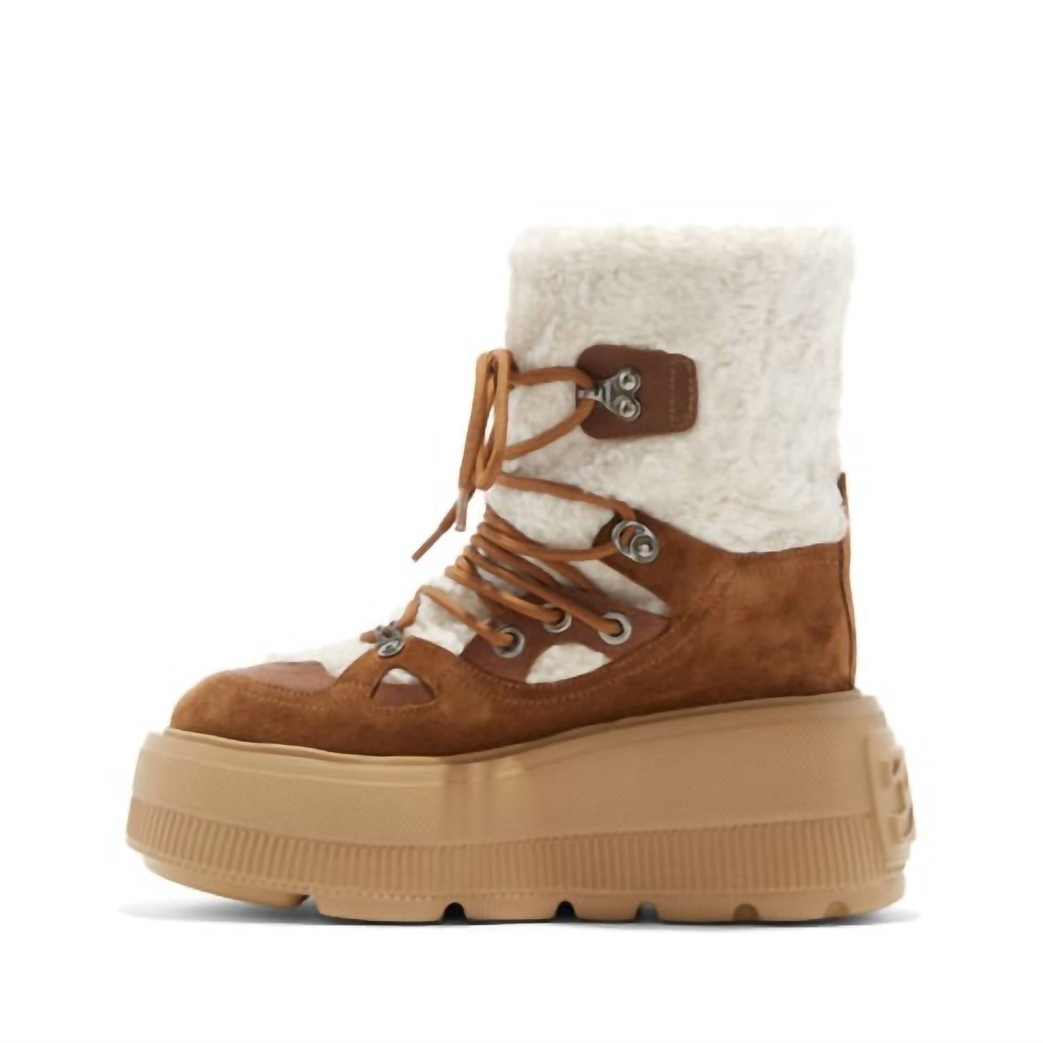 Casadei - Women's Nexus Skipass Faux Fur Boot