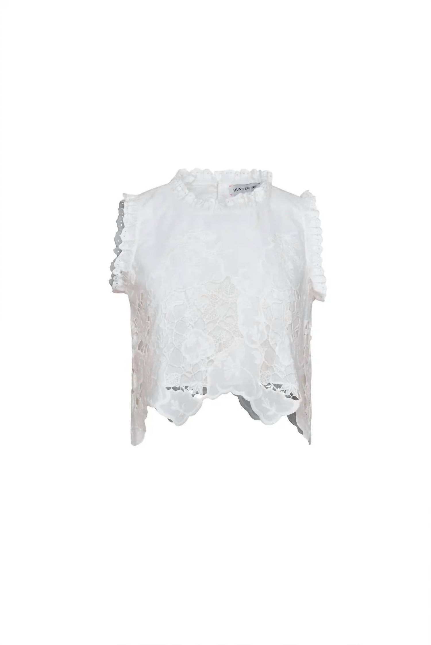 Hunter Bell - Francesca Cropped Top