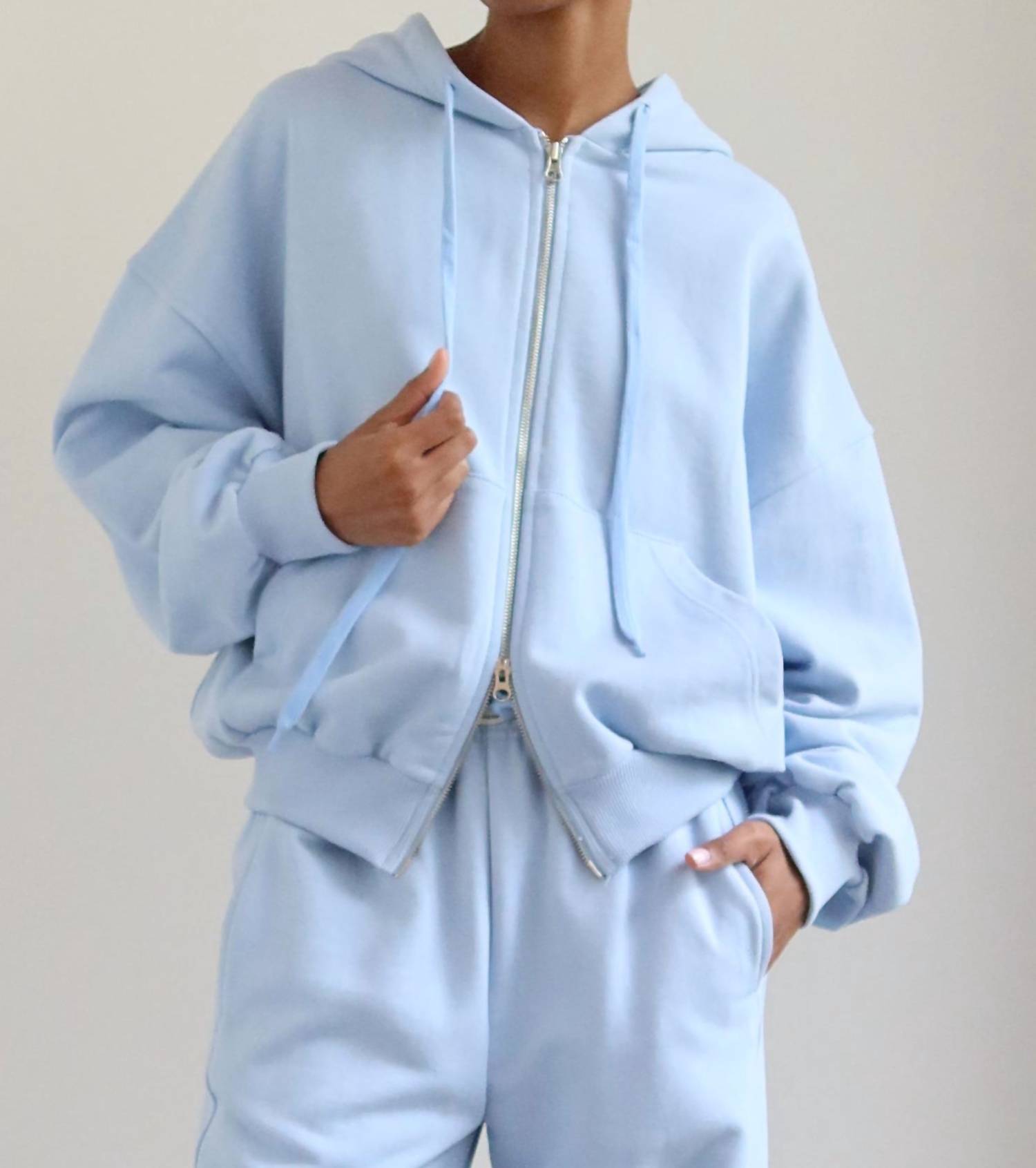 Collective - Two Way Zip Up Hoodie