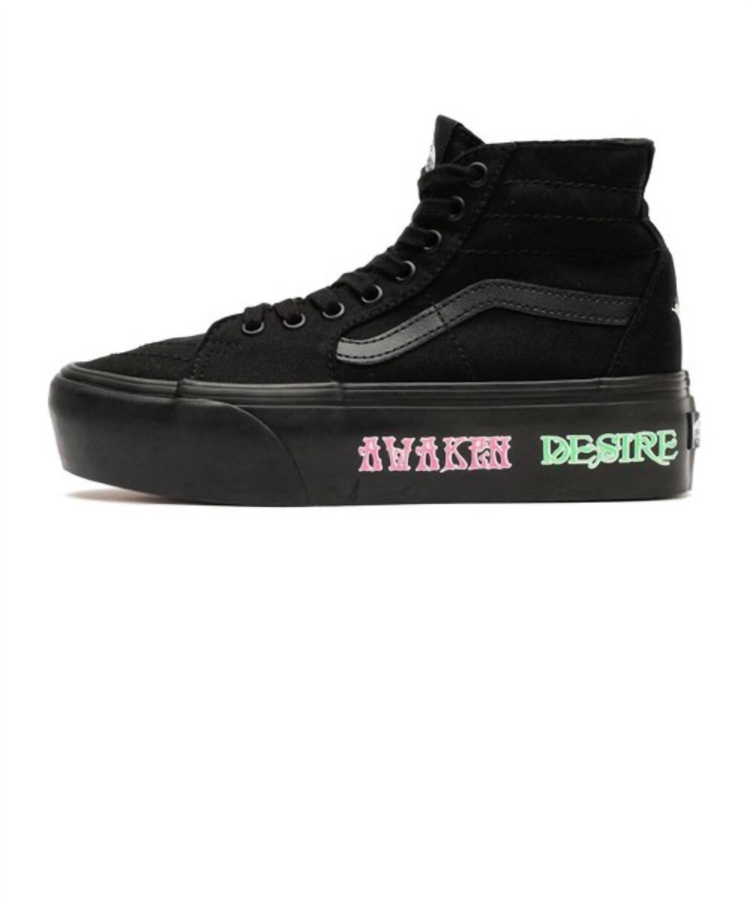 Vans - Women's Sk8-hi Tapered Stackfoam Awaken Desire Sneakers