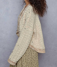 Pol - Pearl Petals Cardigan