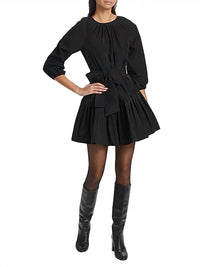 Ldt - Hunter Belted Flounce Minidress