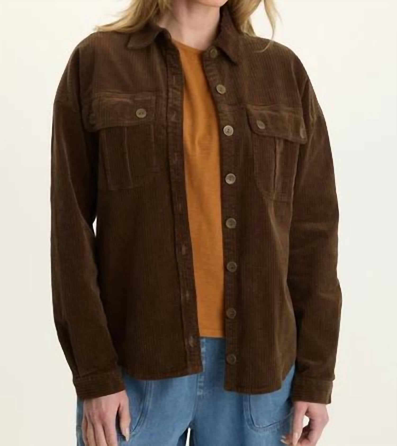 Xcvi - Smithson Corduroy Shacket