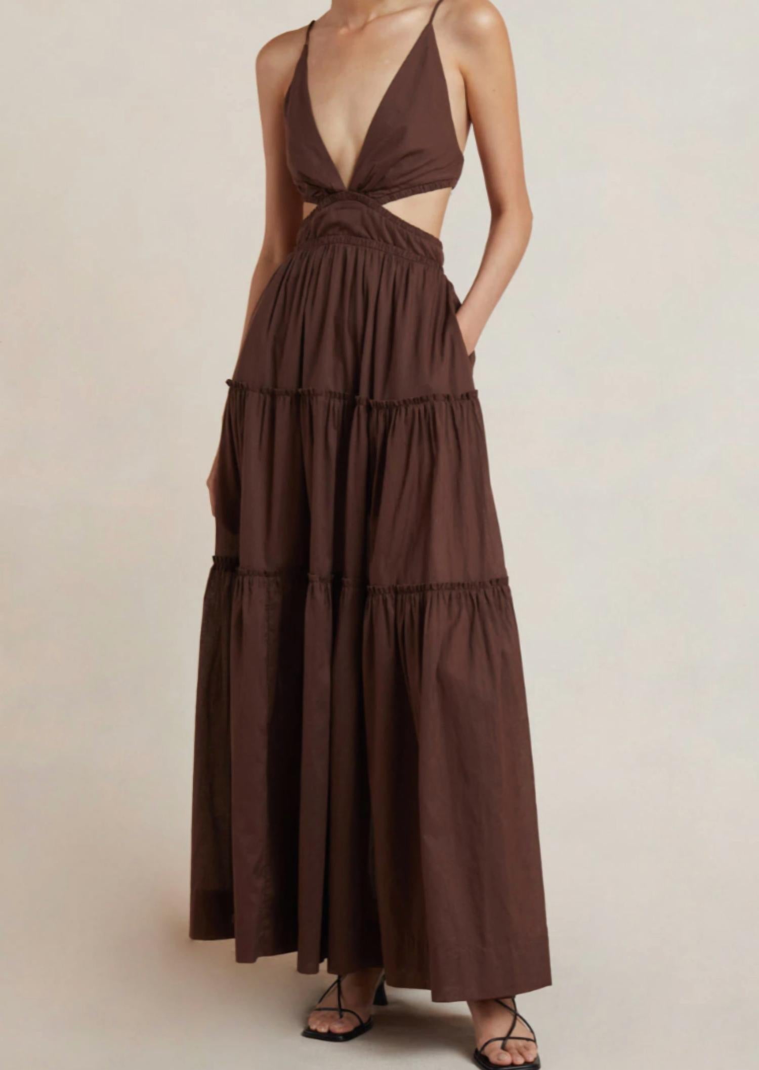 Bec + Bridge - Carla V Maxi Dress
