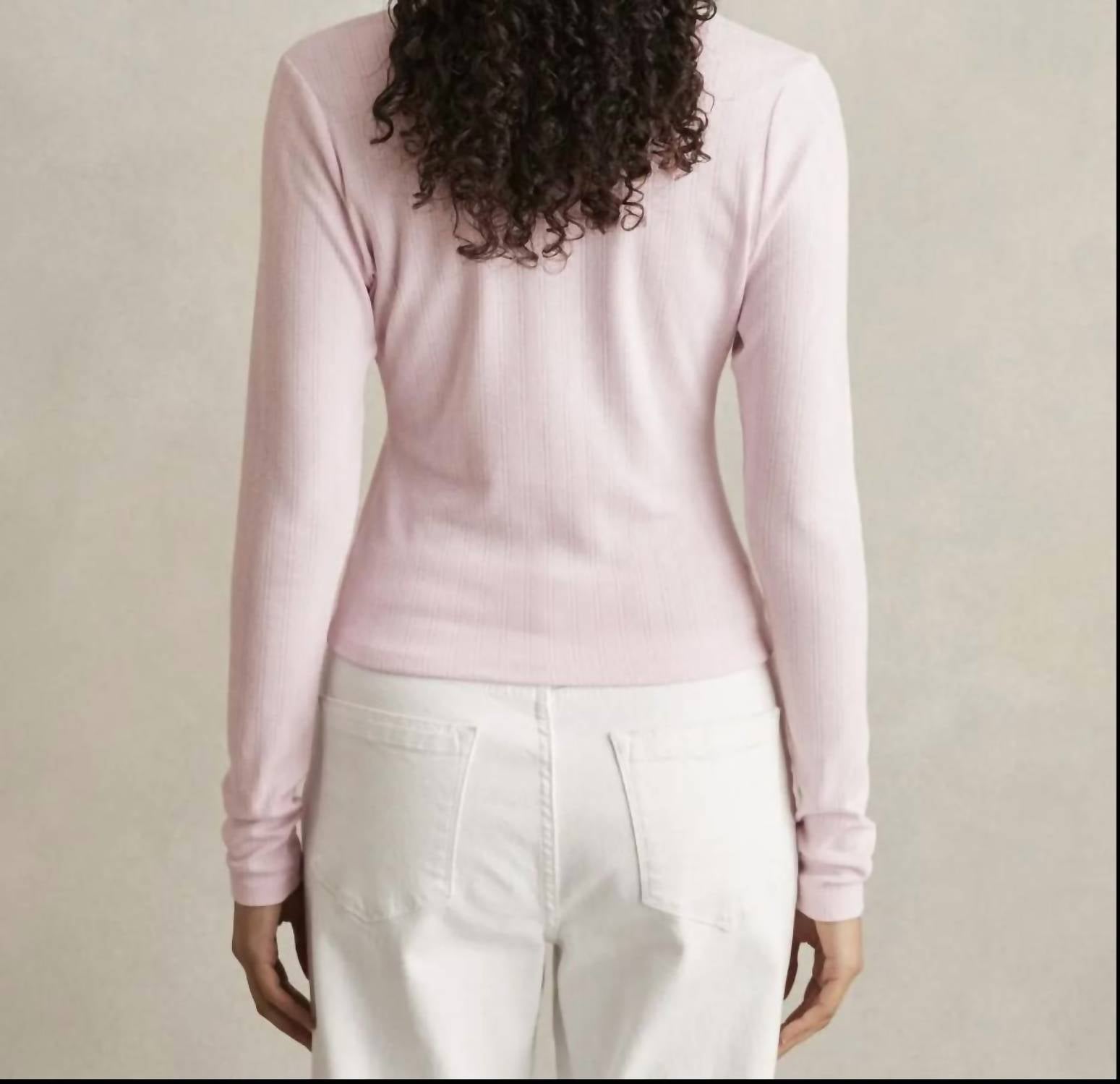 Good American - Pointelle Cardigan