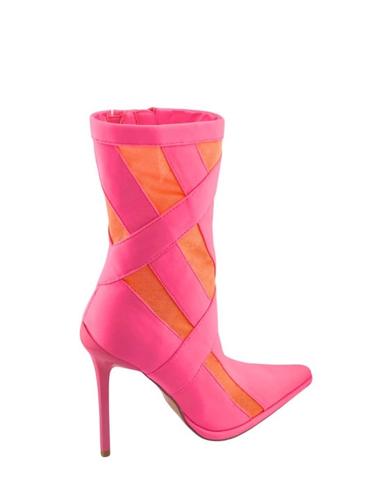Jeffrey Campbell - Stripes Stilleto Heeled Boot