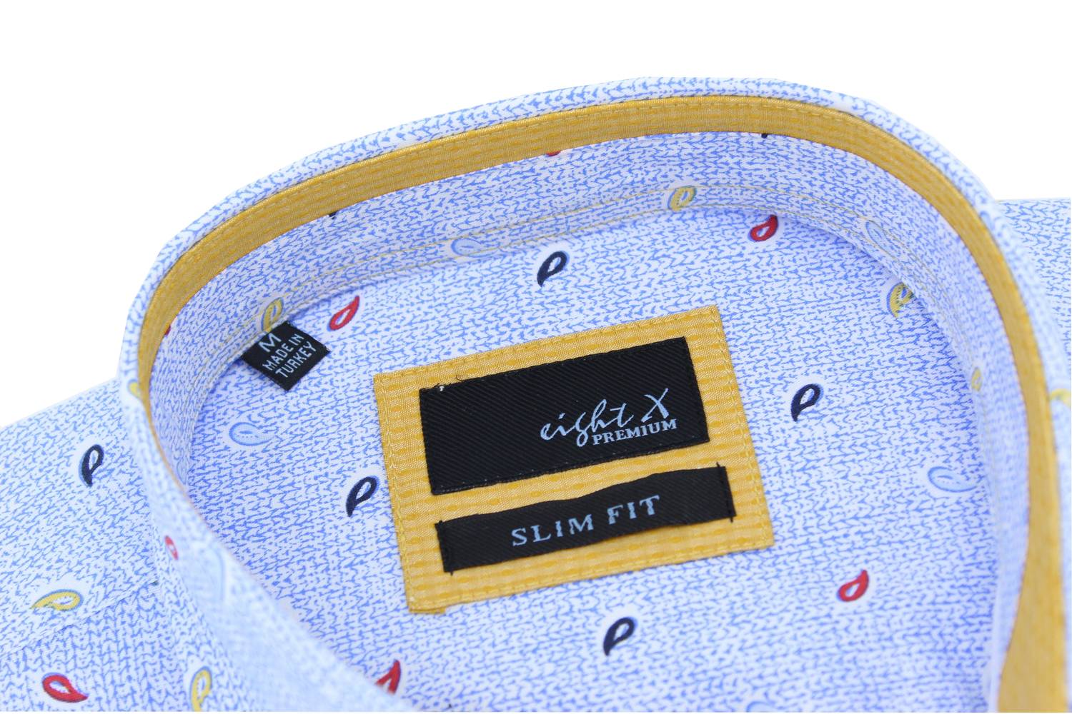Eight X - Tri-color Paisley Short Sleeve Shirt