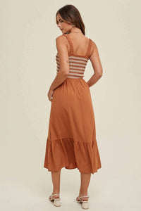Wishlist - Embroidered Midi Dress
