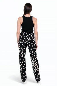 Valentino - Polka Dot Silk Trousers