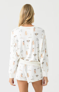 Z Supply - Hey Boo Long Sleeve Top
