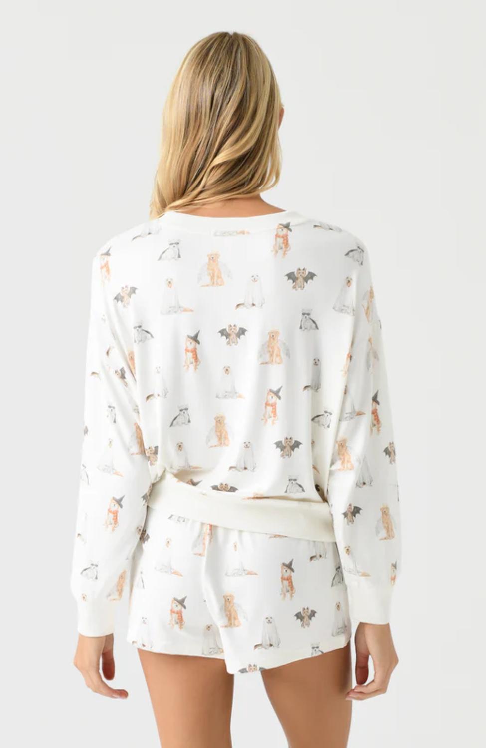 Z Supply - Hey Boo Long Sleeve Top