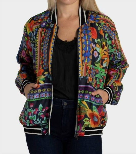 Johnny Was - TASHA BOMBER JACKET (REVERSIBLE)