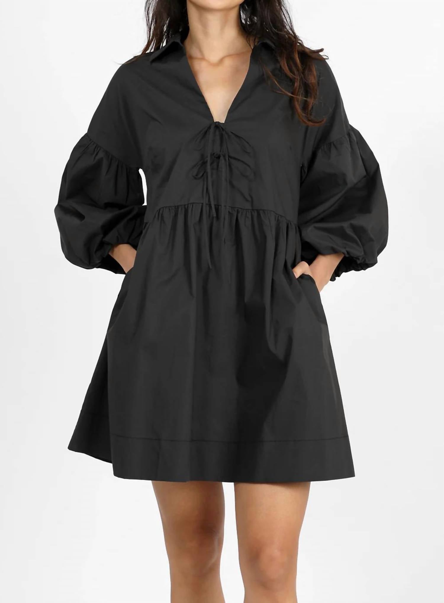 Greylin - Connie Balloon Sleeve Dress