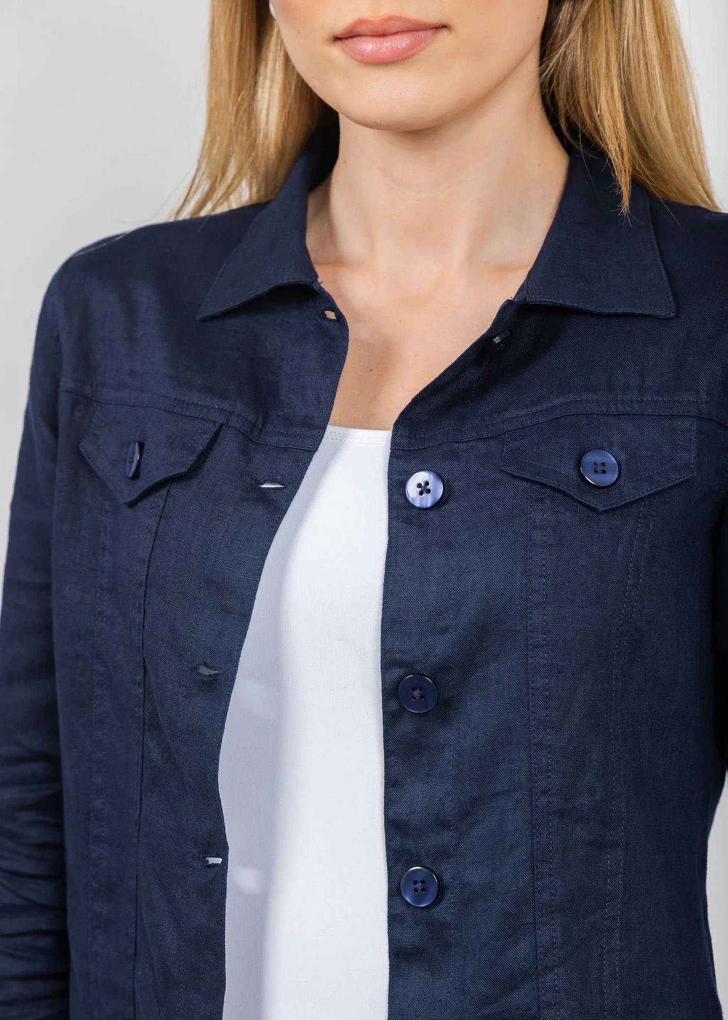 Pure Amici - Lumila Linen Jacket