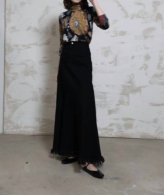 Byrd - Delle Denim Maxi Skirt