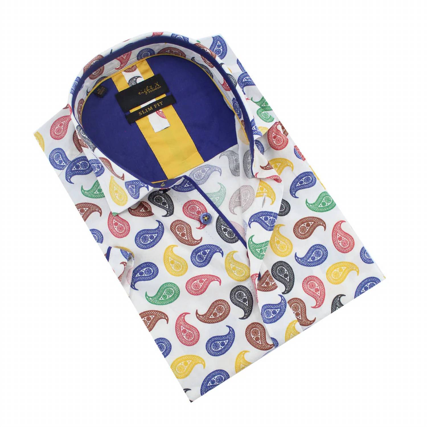 Eight X - Mod Paisley Short Sleeve Shirt