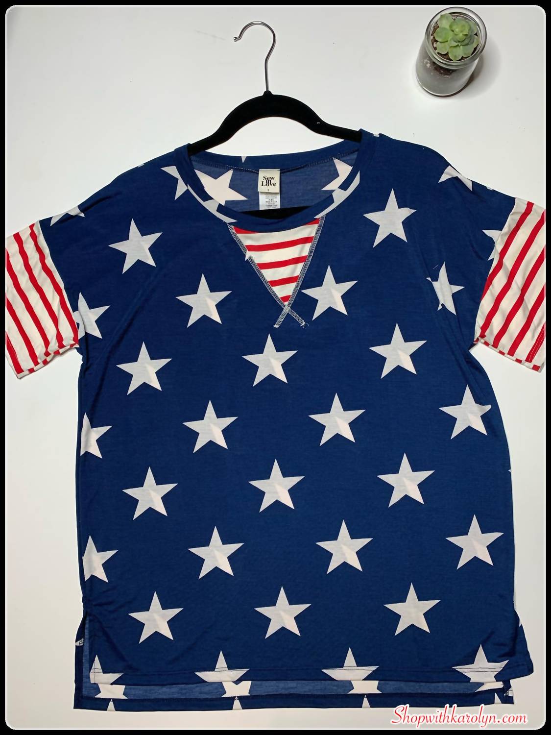 Sew In Love - Seeing Stars All American Top
