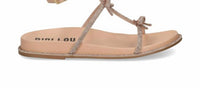 Bibi Lou Women's Abby Ankle Strap Sandals in nude - women's sandal - detail view