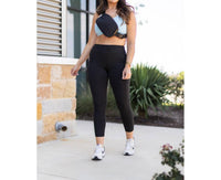 Julia Rose Shannon Double Pocket Sculpting Leggings in black 1 - women's pants
