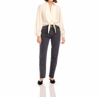 Fifteen Twenty - Capri Tie-Front Blouse