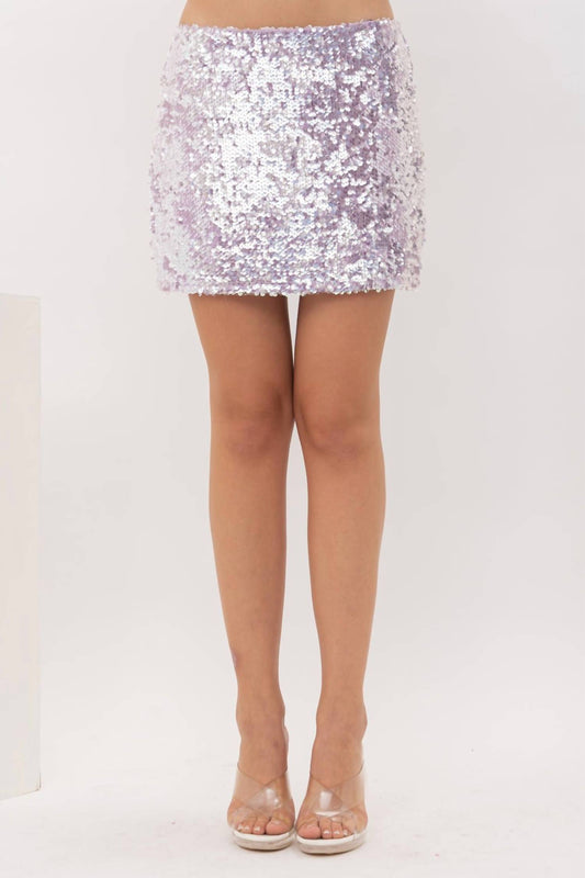Le Lis - Showstopper Sequin Mini Skirt