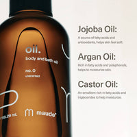 Maude - Oil No. 0 - Bath & Body Massage Oil - 4 Oz