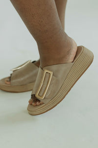Chocolat Blu - Women's Ela Leather Sandal