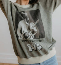People Of Leisure - Rolling Stones Too Tough To Die Sweatshirt