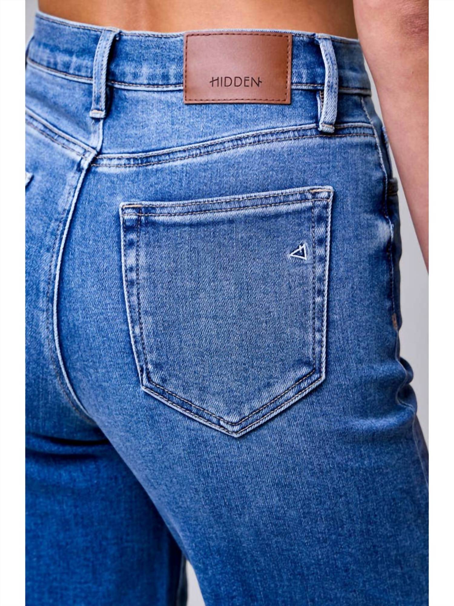 Hidden - Stretch Dad Jeans