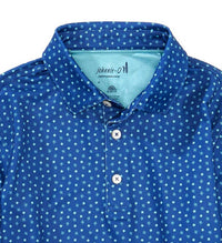 Johnnie-O - Big Boys Top O Mornin Printed Performance Jersey Polo Shirt