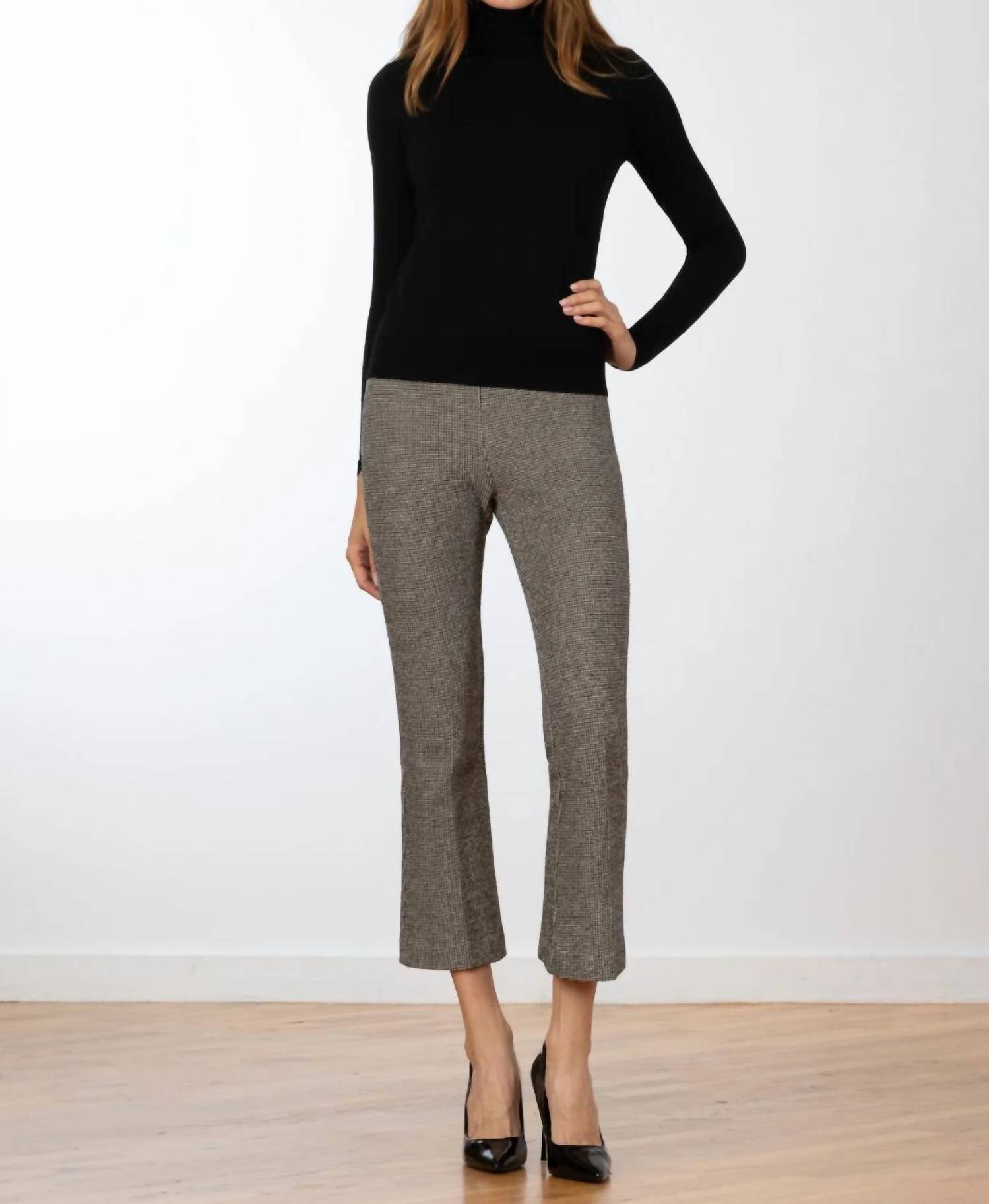 Avenue Montaigne - Leo Cropped Flare Pants
