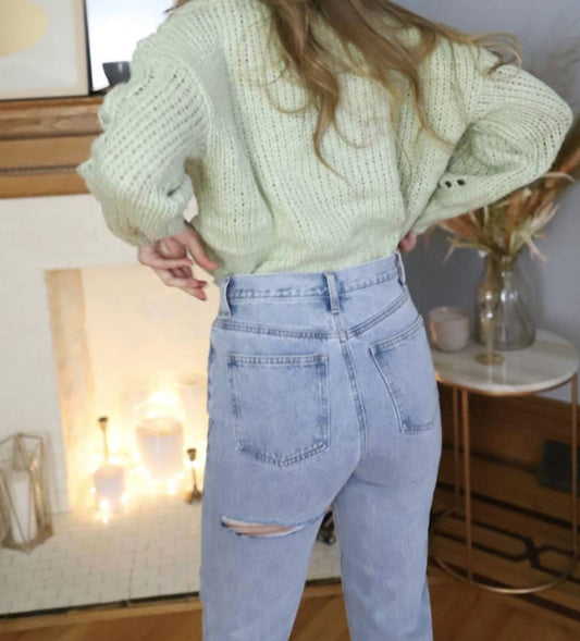 Lumiere - Thick Cable Knit Sweater