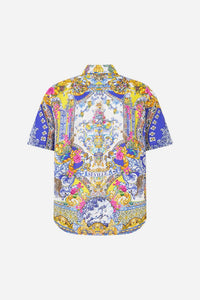 Camilla - Short Sleeve Oversized Shirt