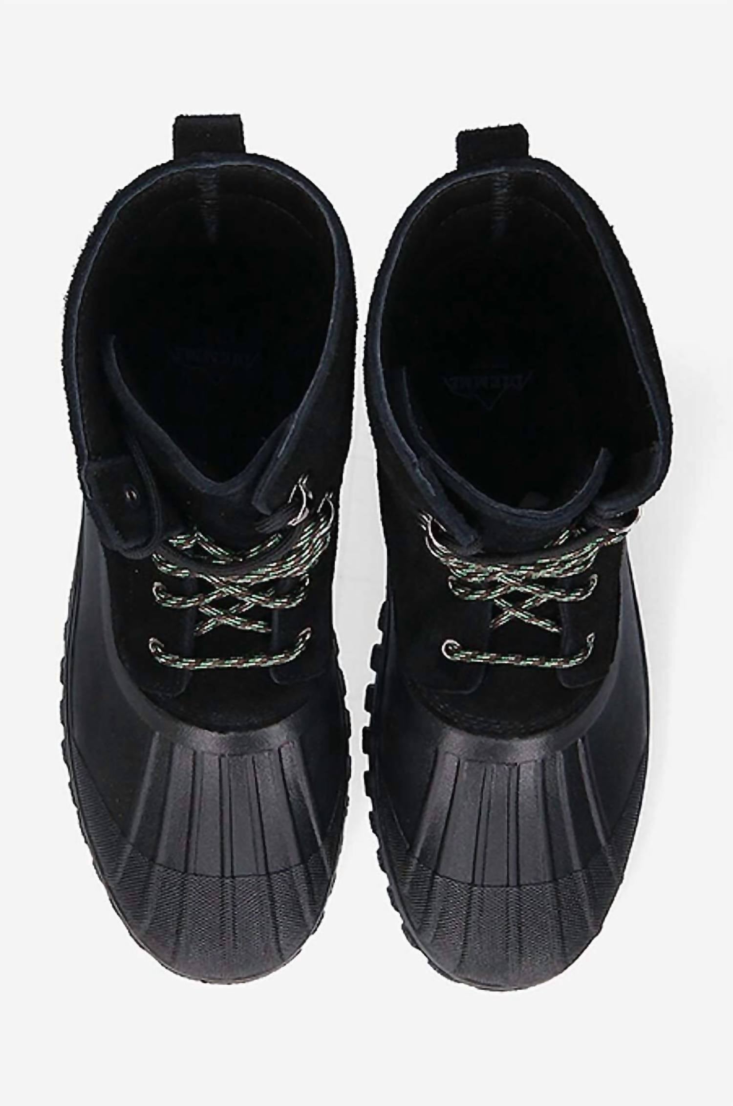 Diemme Men's Anatra Suede Lace-up Biker Boots in black - men's boots - view 5