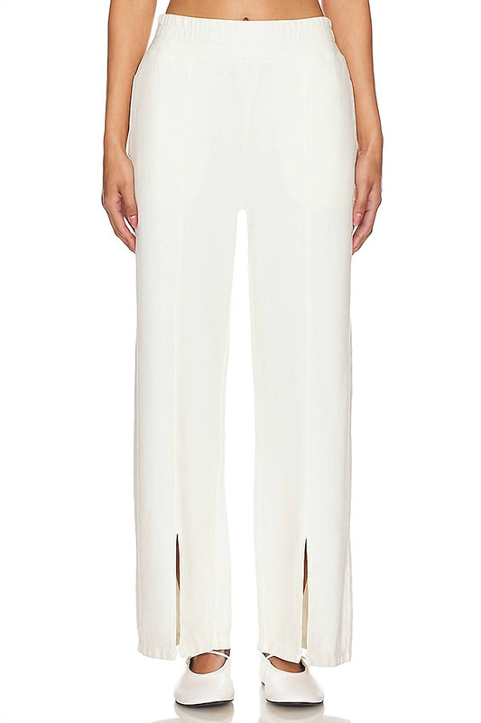 Nation Ltd - LINCOLN FRONT SLIT KNIT PANT