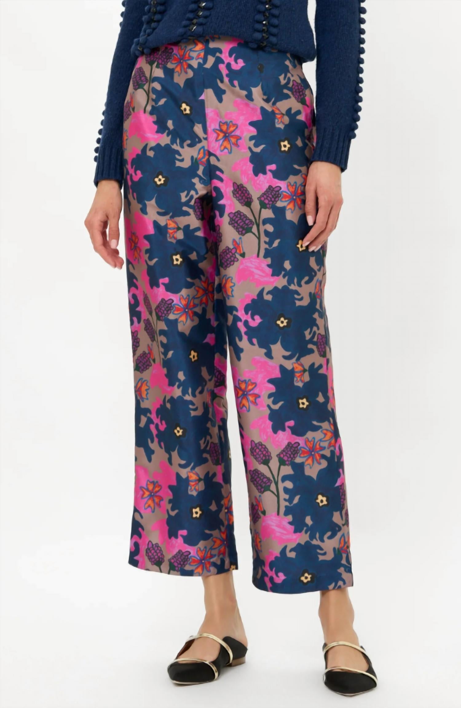 Oliphant - Valentina Cropped Flared Leg Pant