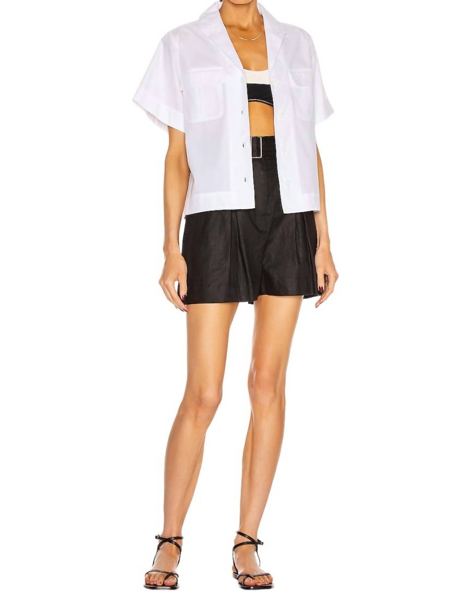 Matthew Bruch - Pleated Short