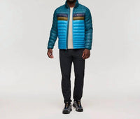 cotopaxi Men's Fuego Down Jacket in abyss and lake - men's jacket