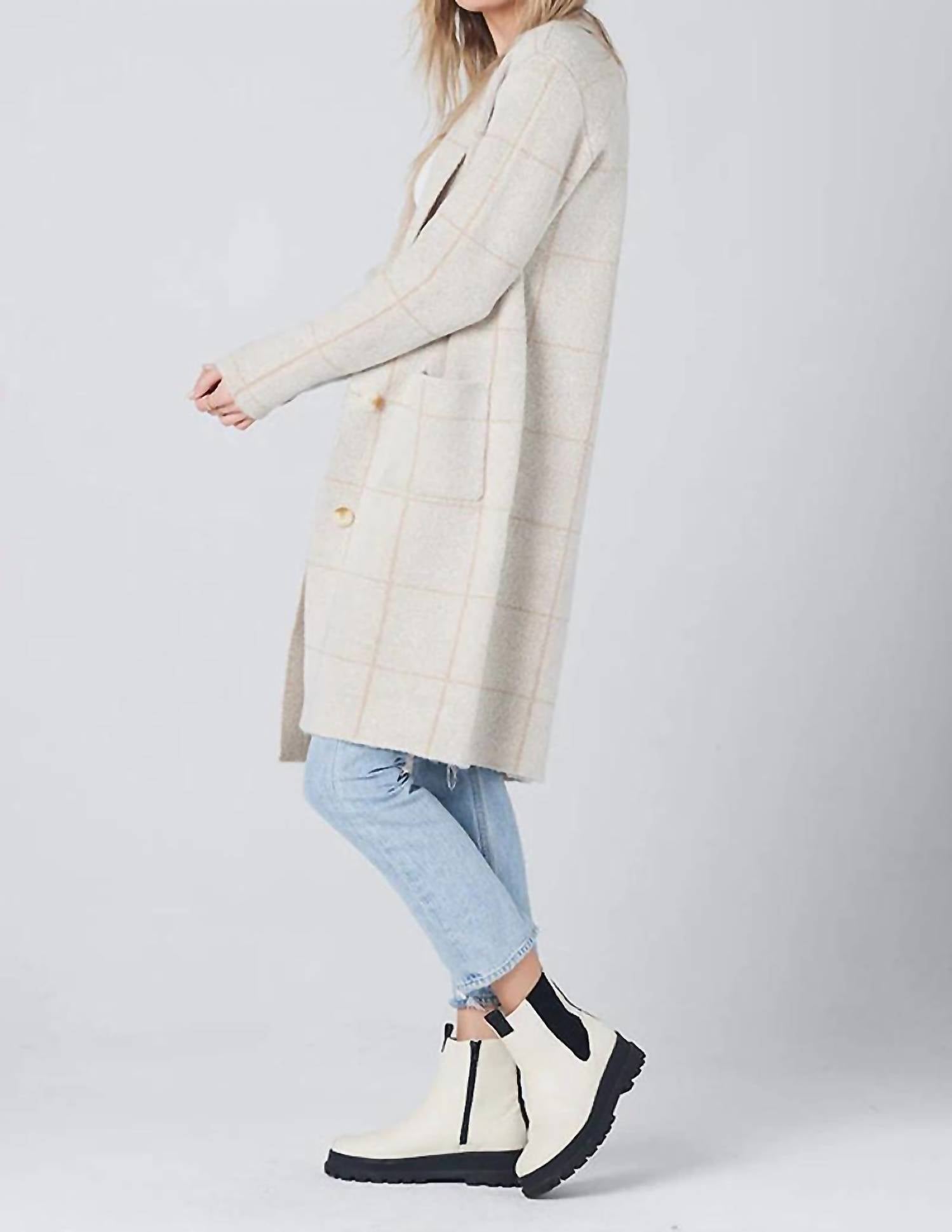 Saltwater Luxe - Lorelei Button Sweater