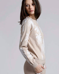 Minnie Rose - Palm Tree Reversible Crew Top