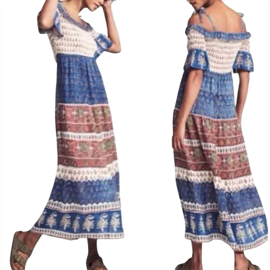 Faherty - Sylvie Crochet Maxi Dress