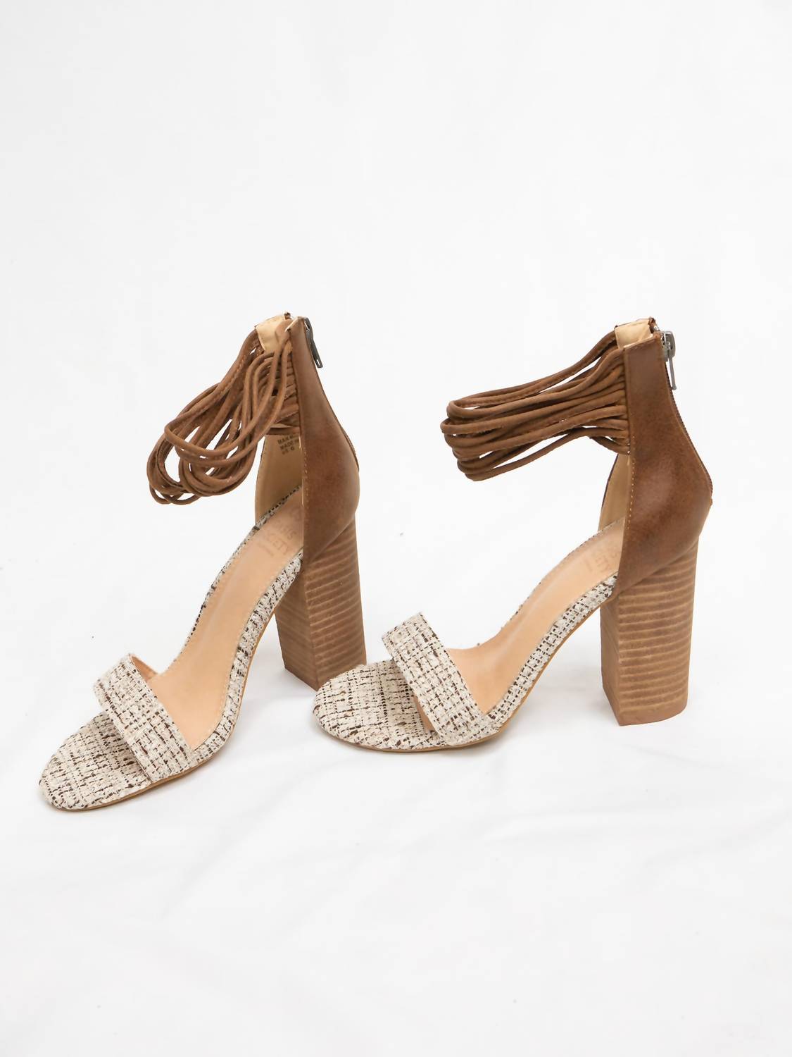 Oasis Society - Women's Blair Suede Tweed Heels