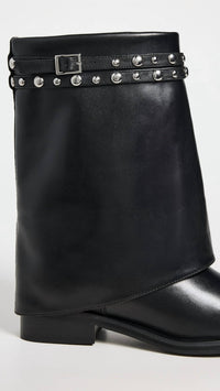 Free People - Women's Scorpio Studded Foldover Boot